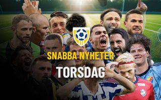 TORSDAG: Detta har hänt | "Rinne inte beredd att nöta bänk 2026, Hellberg träffar Swansea, AIK siktar på ytterligare en stor försäljning i vinter"