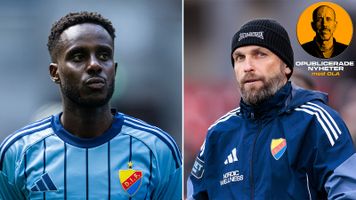 Han finns inte med när Djurgården startar om