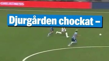 Djurgårdens fiasko – förlorar mot Falkenberg