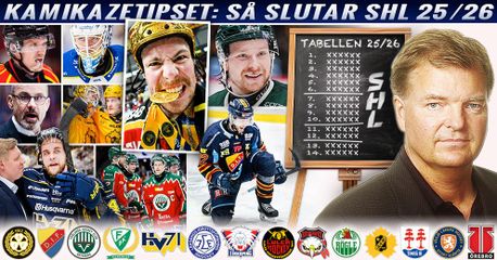 Kamikazetipset: Så här slutar SHL 2025/2026