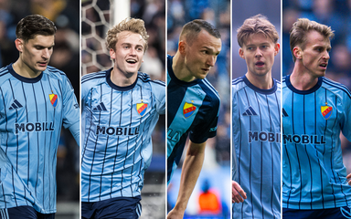 Zugelj, Fallenius, Johansson och Åslund spelklara när Djurgården möter Norrköping i återstarten