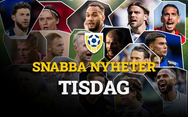 TISDAG: Detta har hänt | "Bosse positiv till Ekdal som framtida sportchef, Intresse för Ali, Rosengren och Bolin, Röjkjaer klar för Nordsjälland"