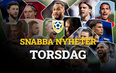TORSDAG: Detta har hänt | "Hammarby uppges vara överens med Värnamo om Adjei, AIK tittar på ung norsk anfallare, Bud på Kojo Peprah Oppong"