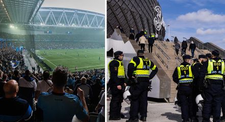 Här är derbybanderollen som anmäldes av polisen