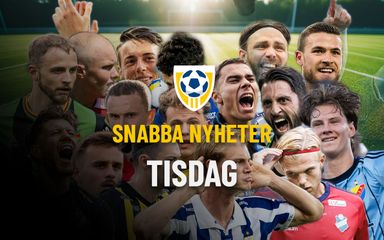 TISDAG: Detta har hänt | "Sigurdarson fortsatt aktuell för Djurgården, Blåvitt intresserade av Gefvert, Man U uppges förhandla med AIK om Filling"