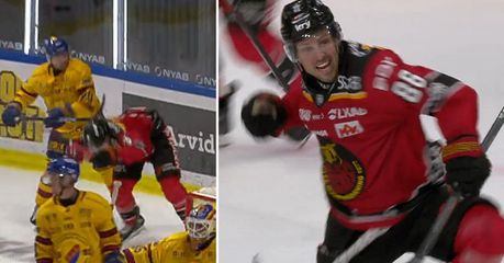 Ishockey: Luleå segrade – efter sent matchstraff för Djurgården