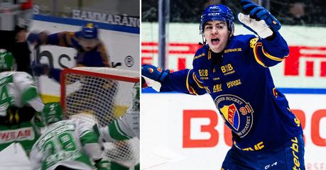 Ishockey: Här visar Anton Frondell upp sitt omtalade zorromål