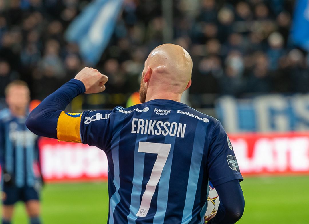 Magnus Eriksson: "Jag vill spela minst 100 matcher till här"